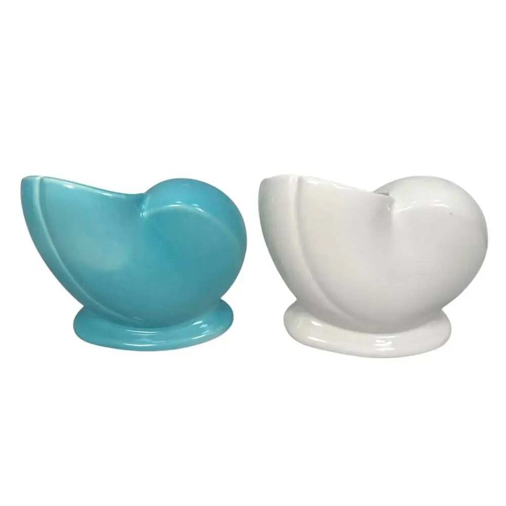 Vintage Trenton Potteries‎ Conch Shell Vase 6